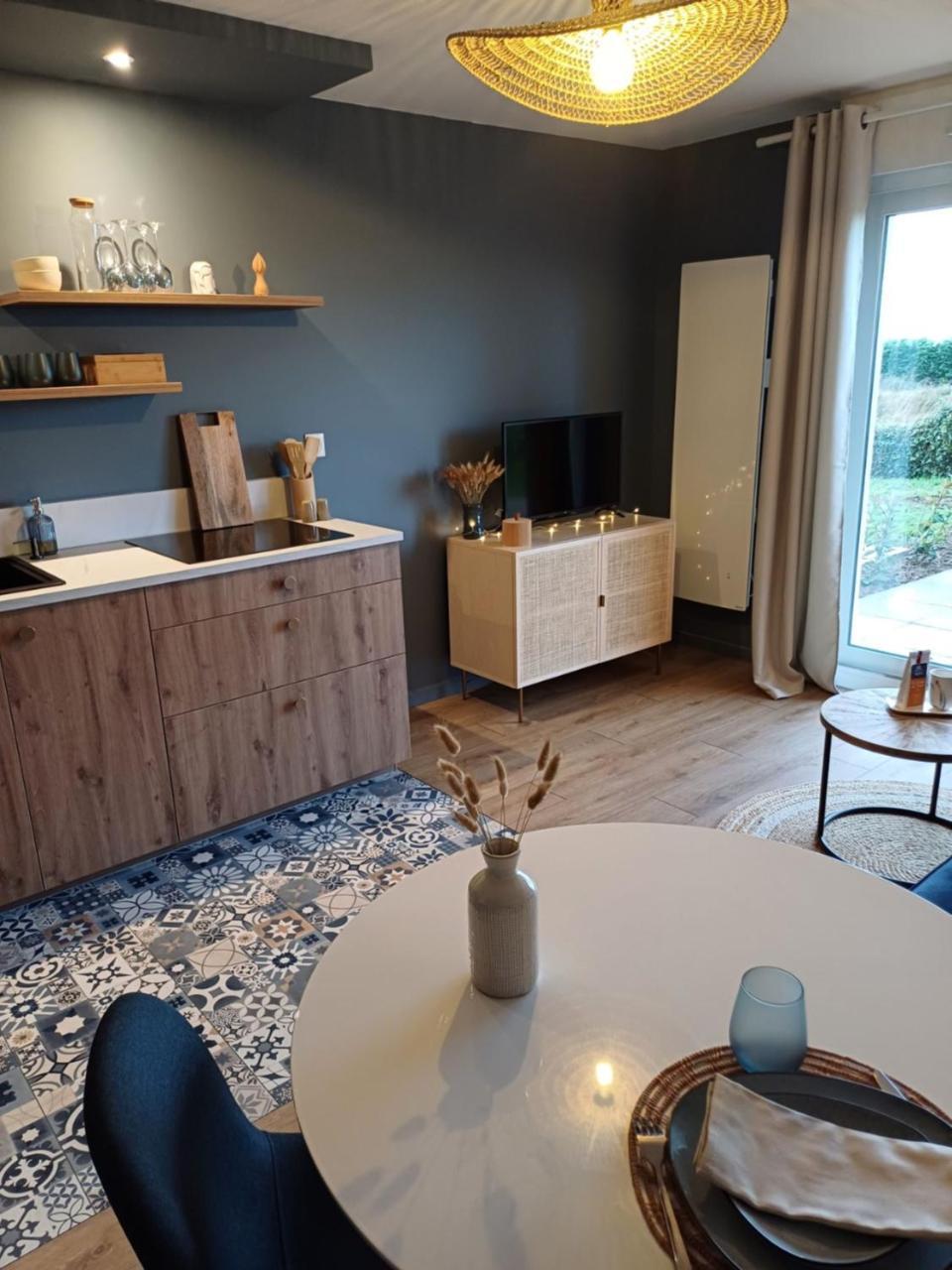 Bienvenue Au Studio L'Escale Bleue Avec Vue Mer Et Sur Le Cap Frehel Saint-Cast-le-Guildo Exterior foto