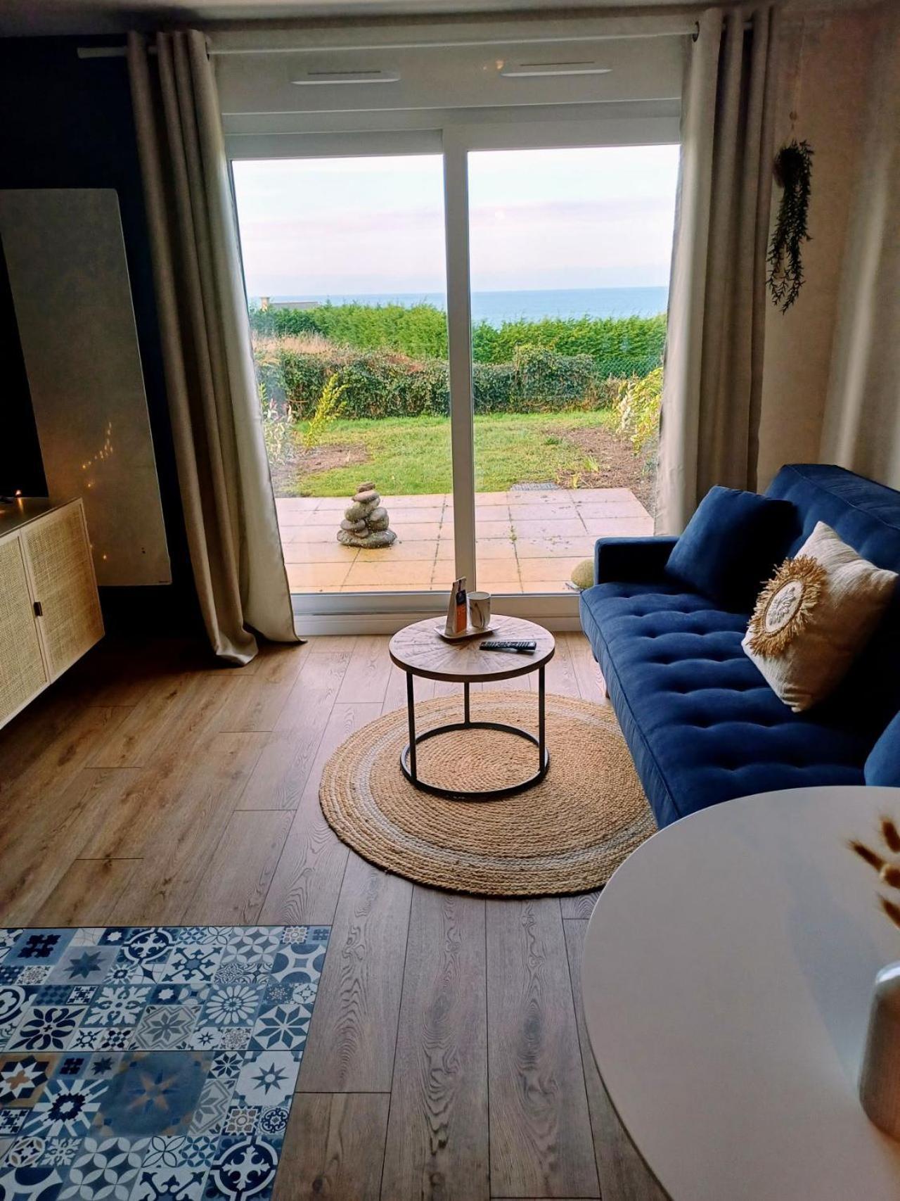 Bienvenue Au Studio L'Escale Bleue Avec Vue Mer Et Sur Le Cap Frehel Saint-Cast-le-Guildo Exterior foto